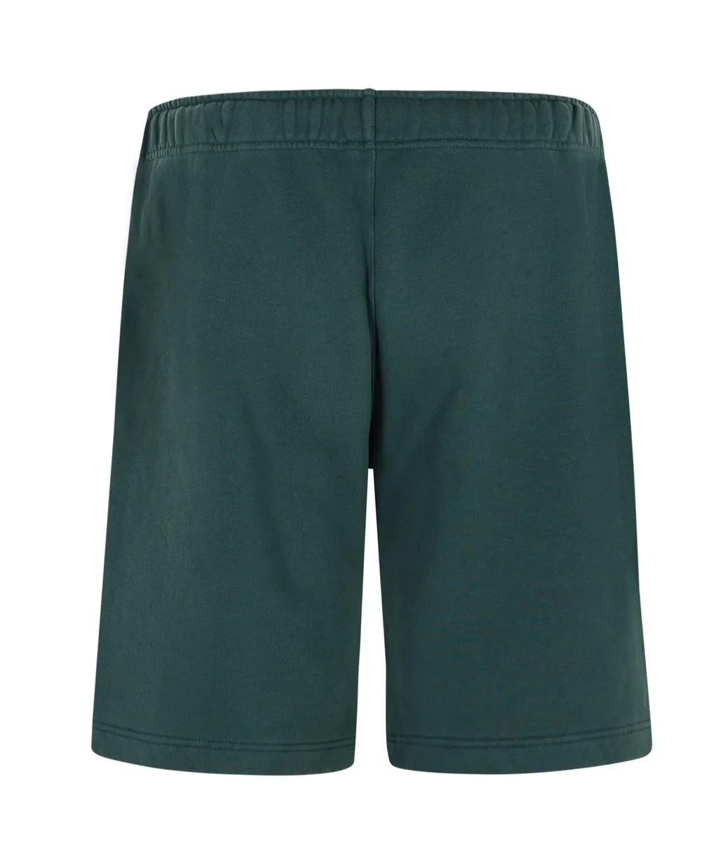 Elasticated-Waistband Logo Track Shorts