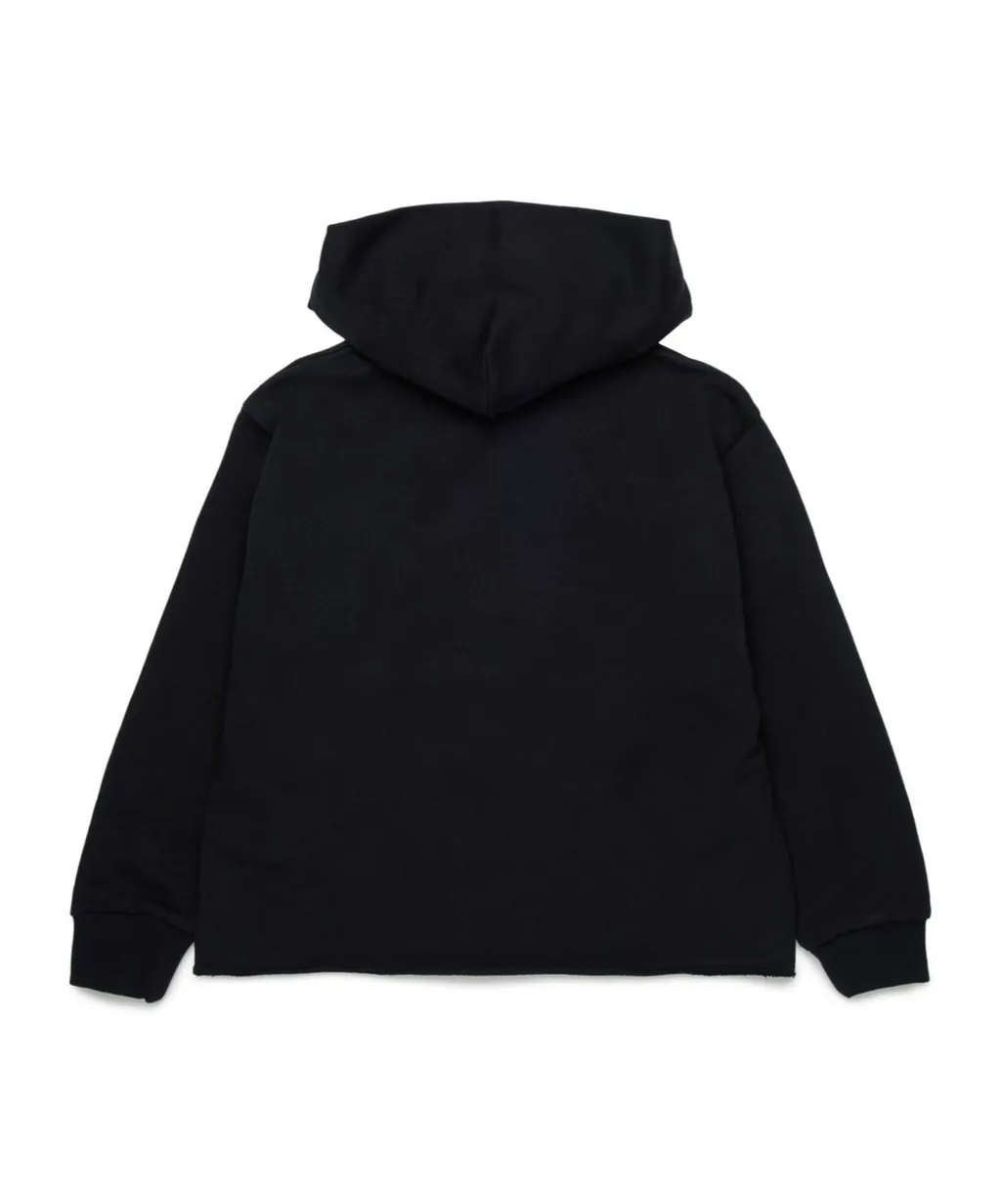 Mm6 Maison Margiela Logo Printed Hoodie