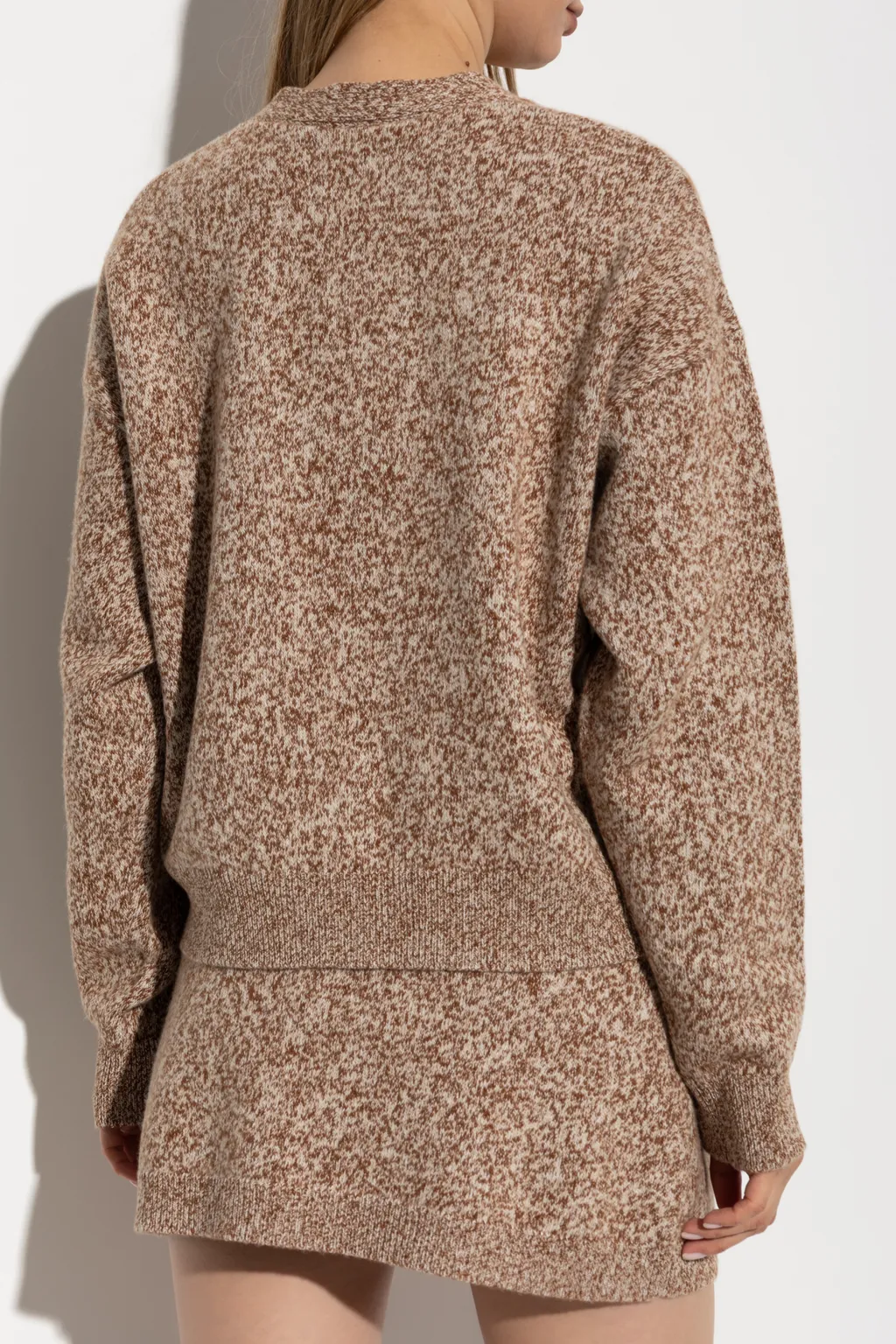 Versace Two-Toned V-Neck Cardigan