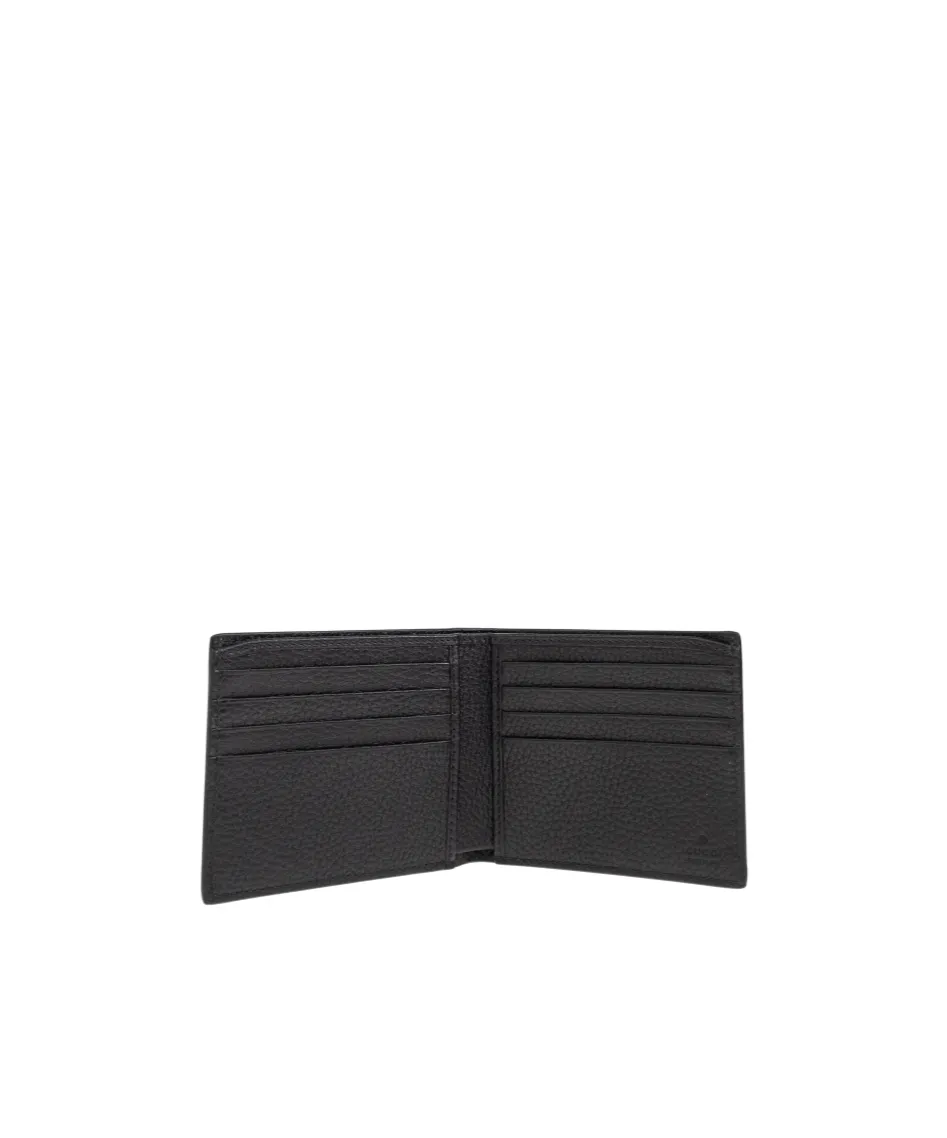 Gucci Logo Embossed Bi-Fold Wallet