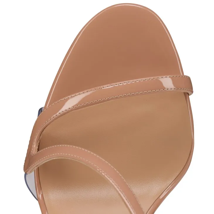 Open-Toe High-Heeled Sandals