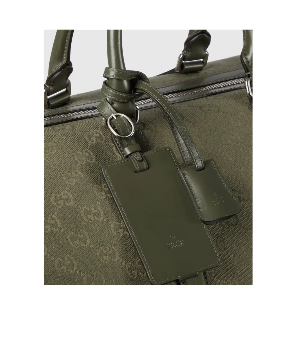 Gg Canvas Large Duffle Bag