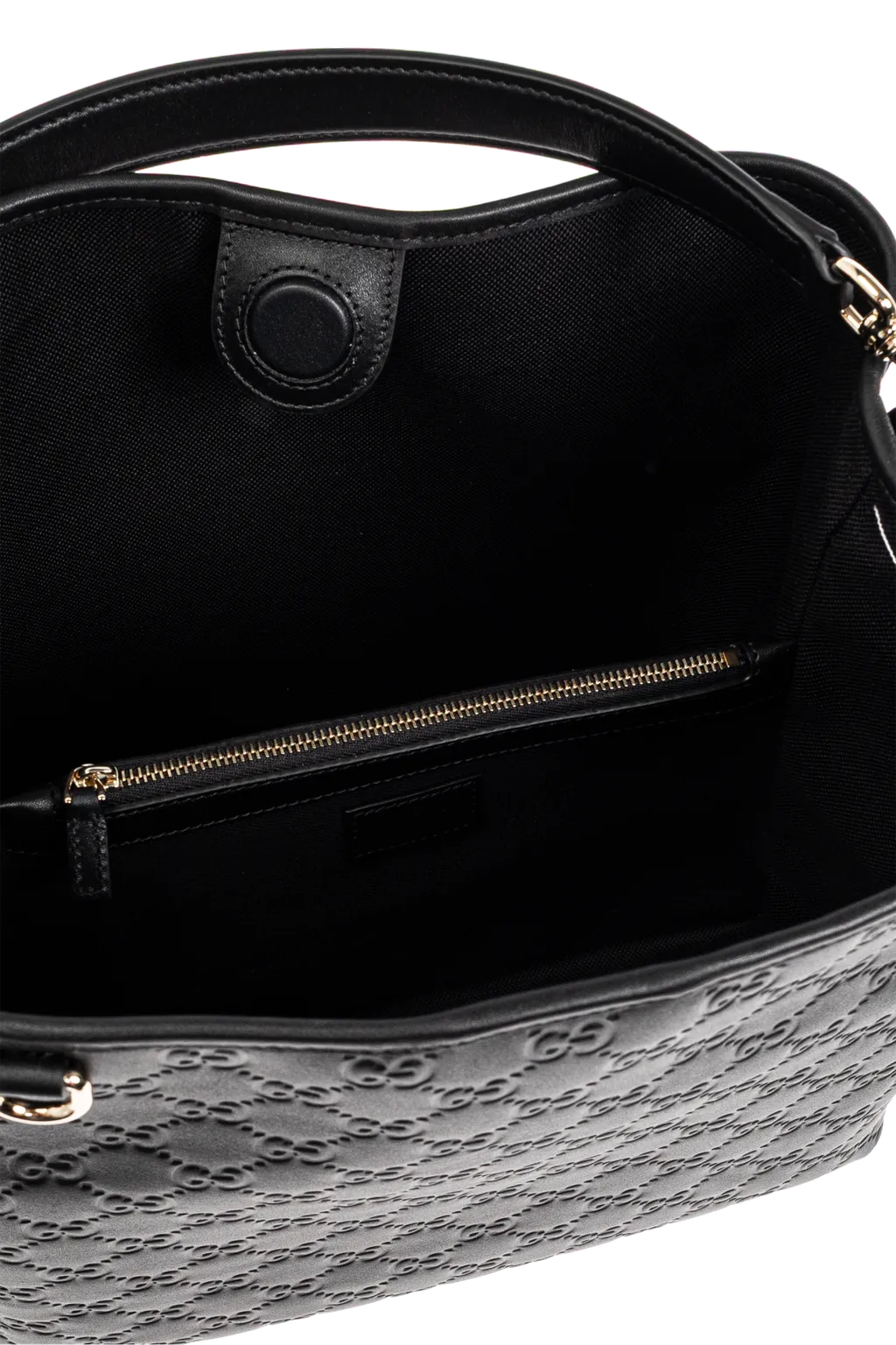 Gucci Gg Embossed Shoulder Bag