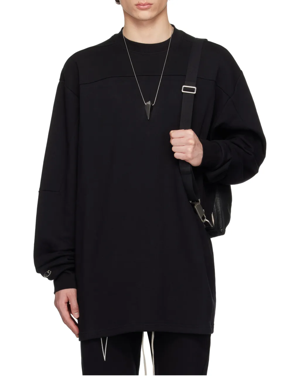Rick Owens X Champion Tommy T Drop Shoulder Sweatshirt