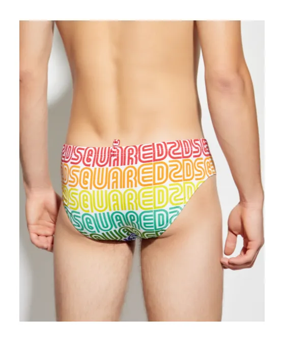 Patterned Swim Shorts