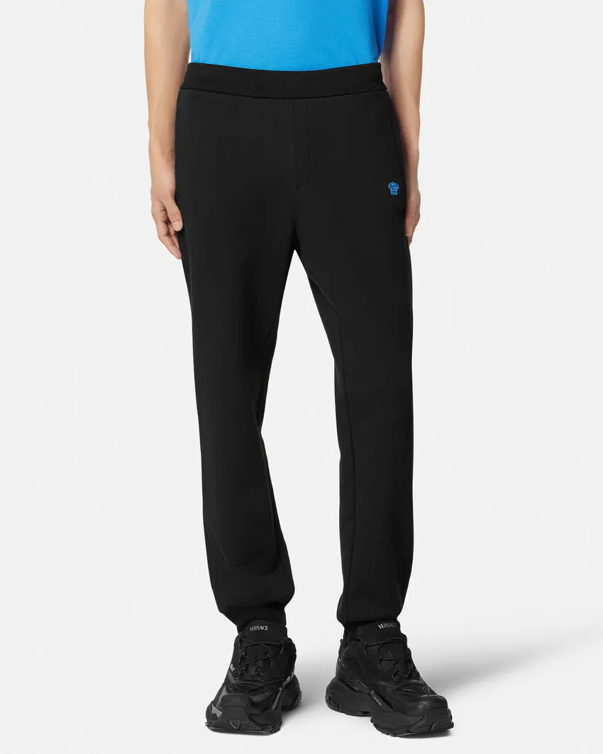 Versace Medusa-Patch Elasticated Waistband Sweatpants