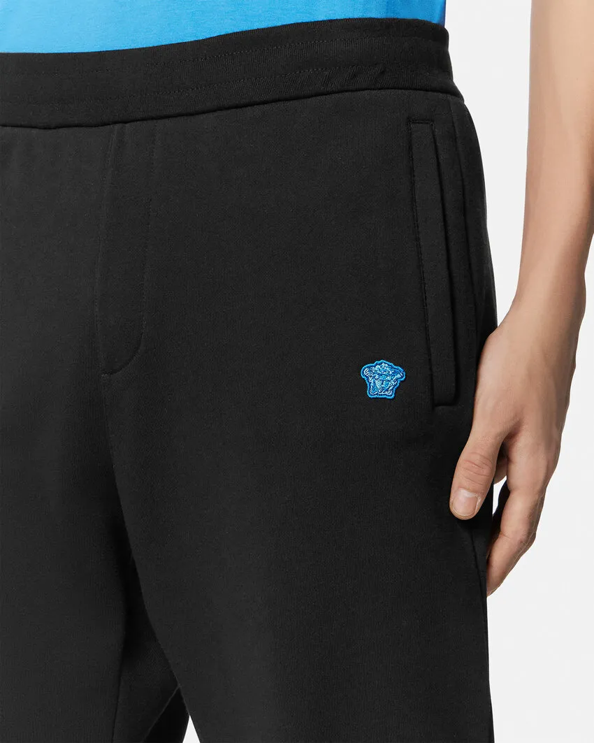 Versace Medusa-Patch Elasticated Waistband Sweatpants