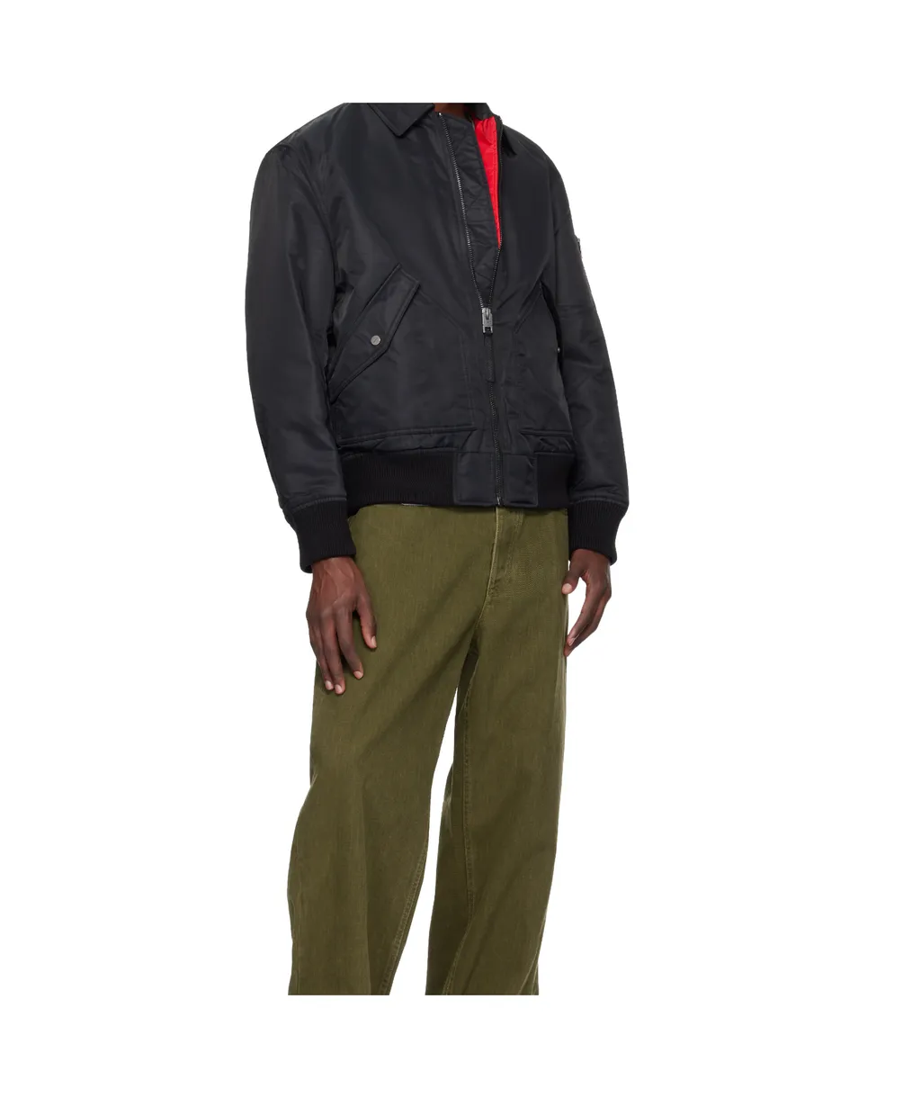Zip-Fastening Bomber Jacket