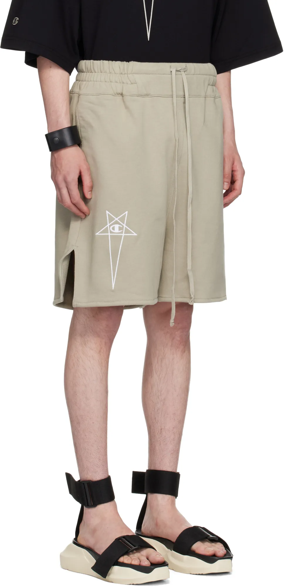 Rick Owens X Champion Elastic Waist Shorts