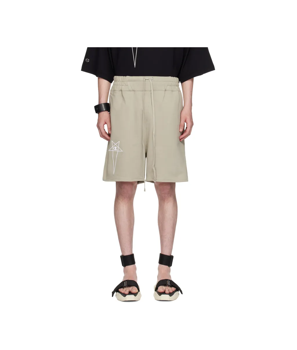 Rick Owens X Champion Elastic Waist Shorts