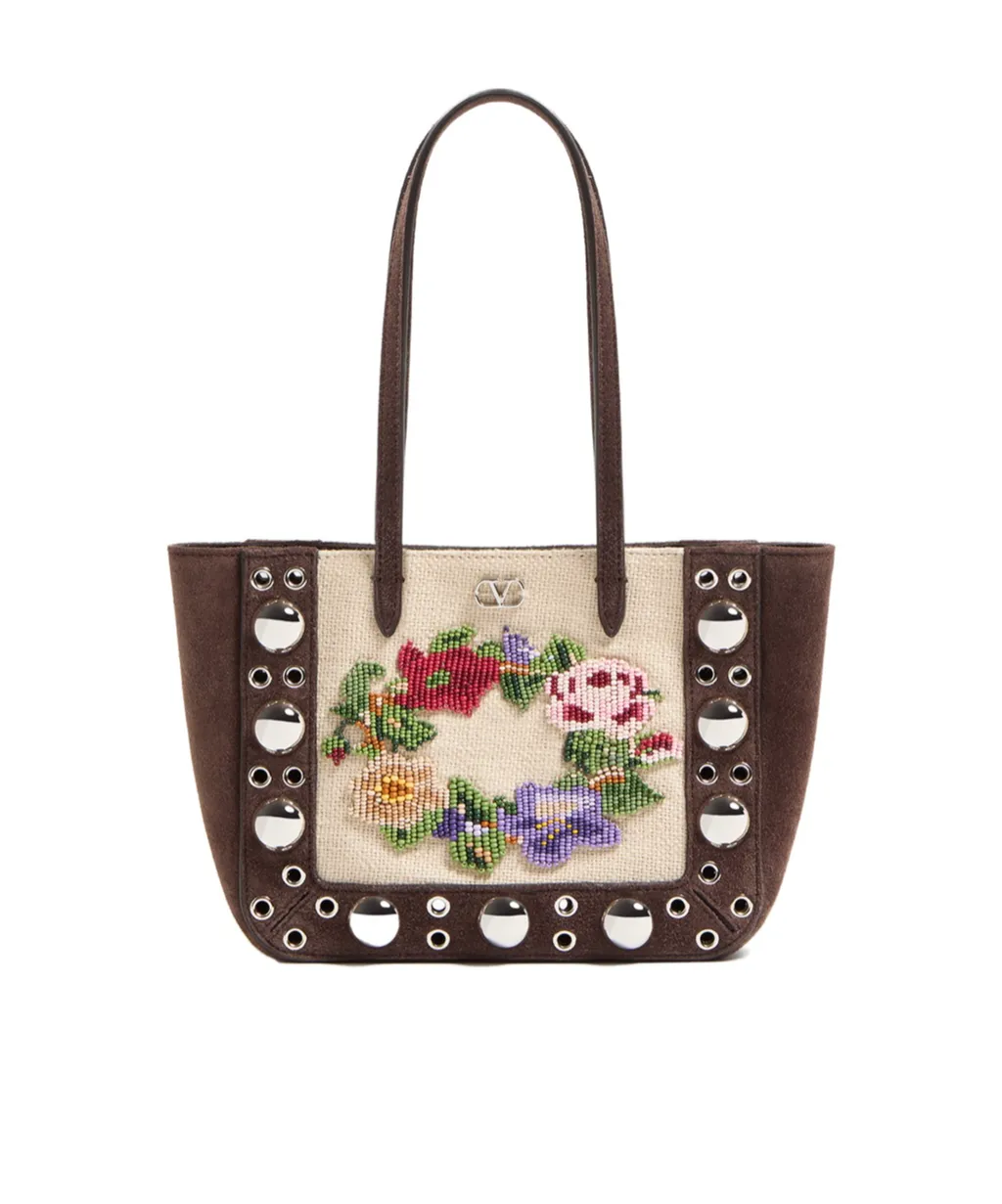 Valentino Nellcte Vlogo Signature Tote Bag