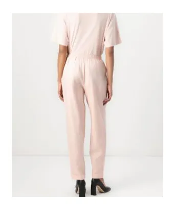 Drawstring Elastic Waist Casual Pants
