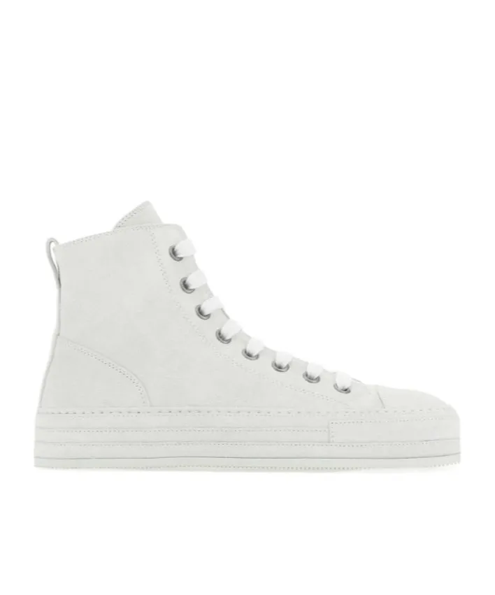 Suede High-Top Sneakers