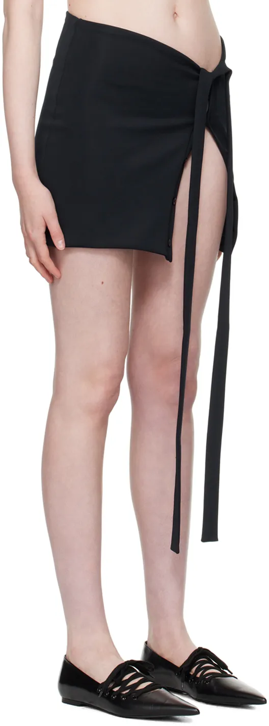 Button Miniskirt