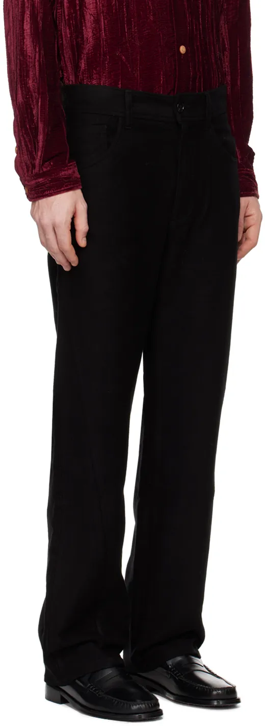 Black Santana Trousers