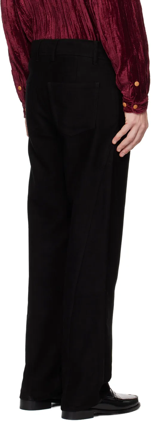 Black Santana Trousers