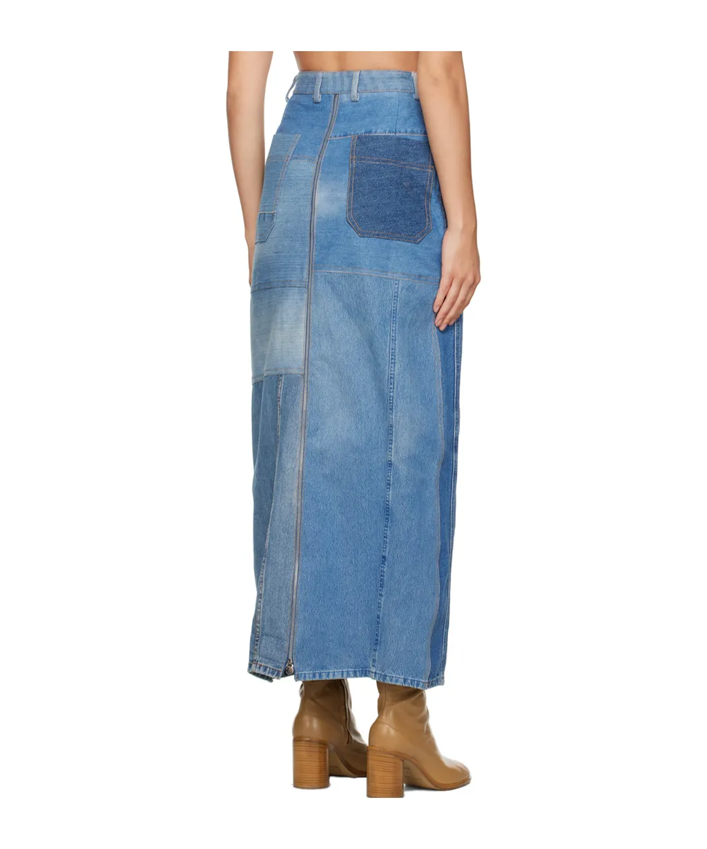 Patta Denim Skirt
