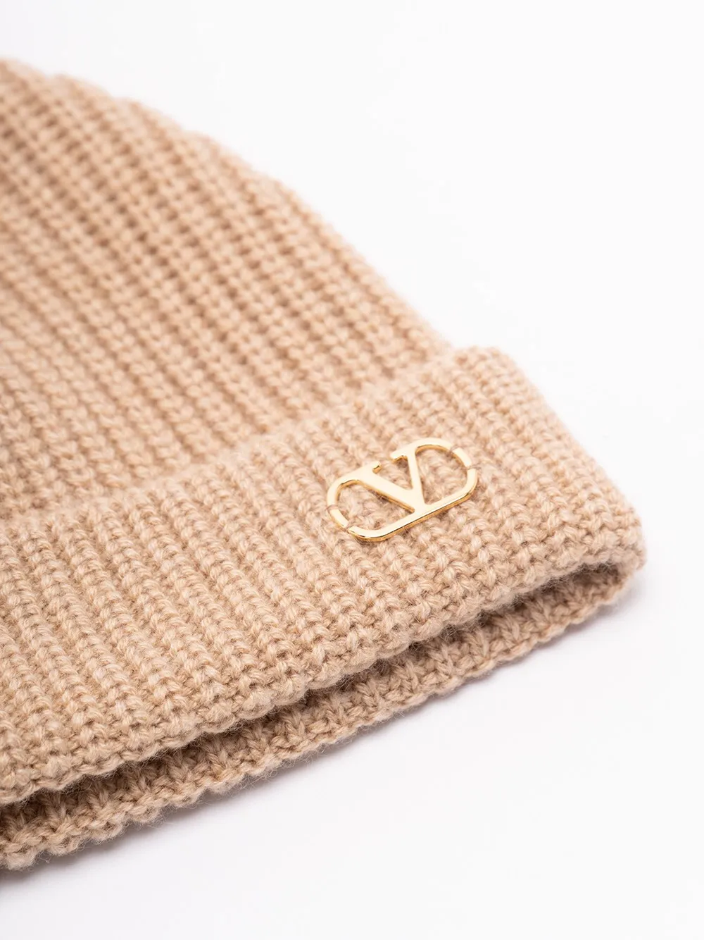 Vlogo Ribbed Beanie