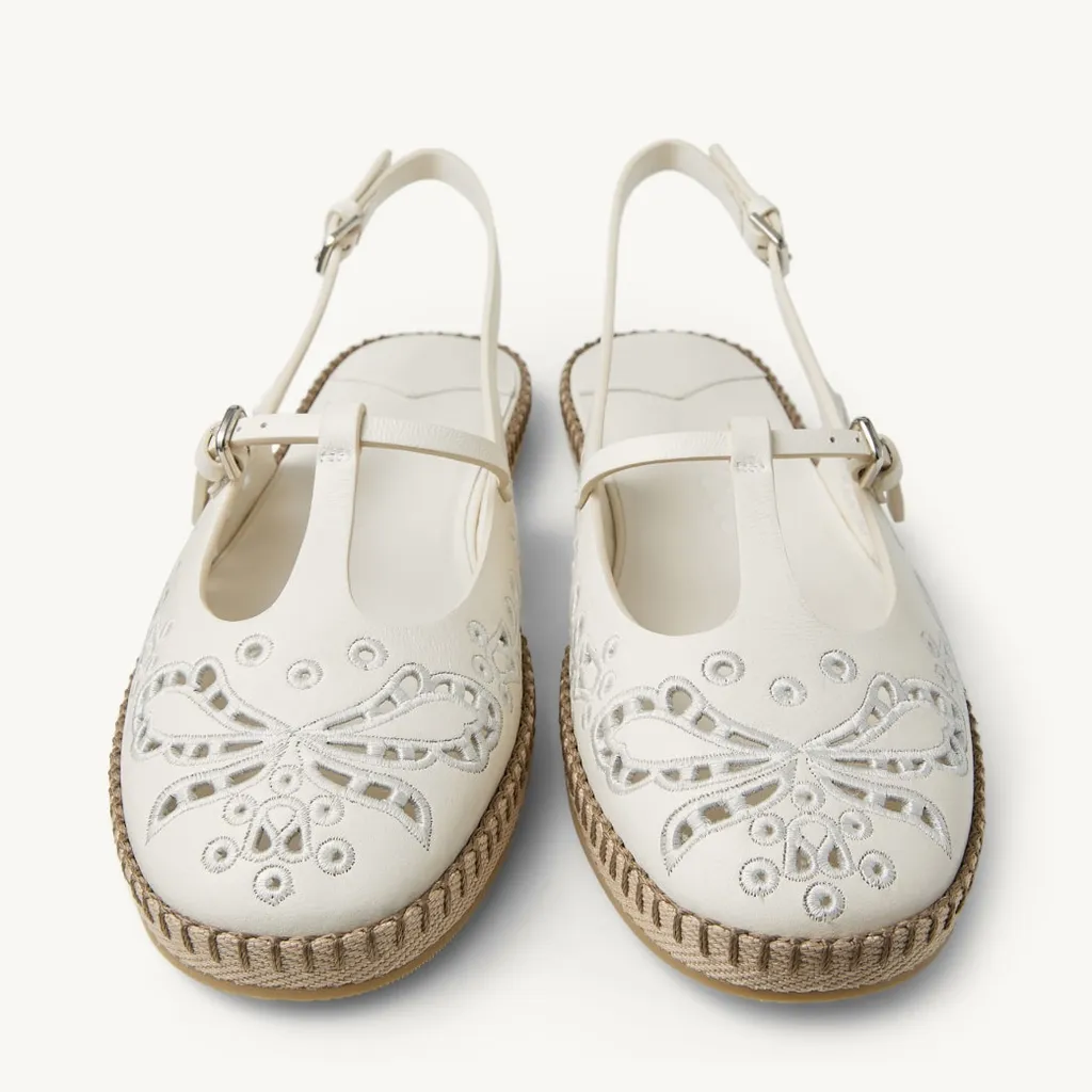 Jimmy Choo Amiee Slingback Espadrilles