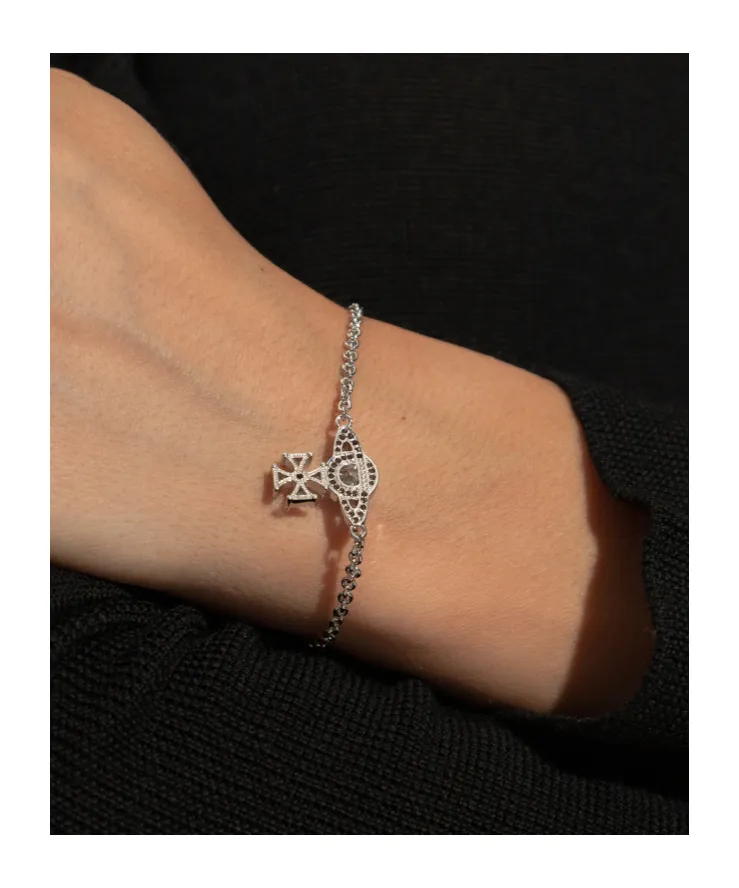 Vivienne Westwood Mila Embellished Bracelet