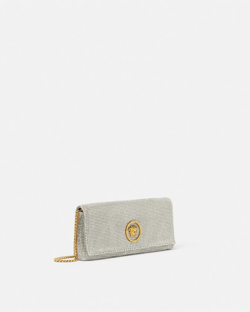 Versace Embellished Clutch Bag
