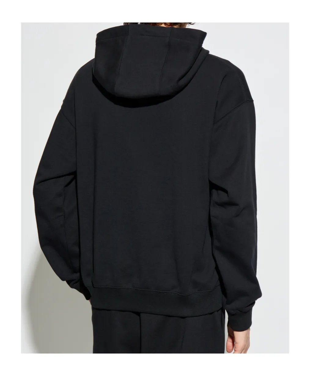 Versace Medusa-Patch Drawstring Hoodie