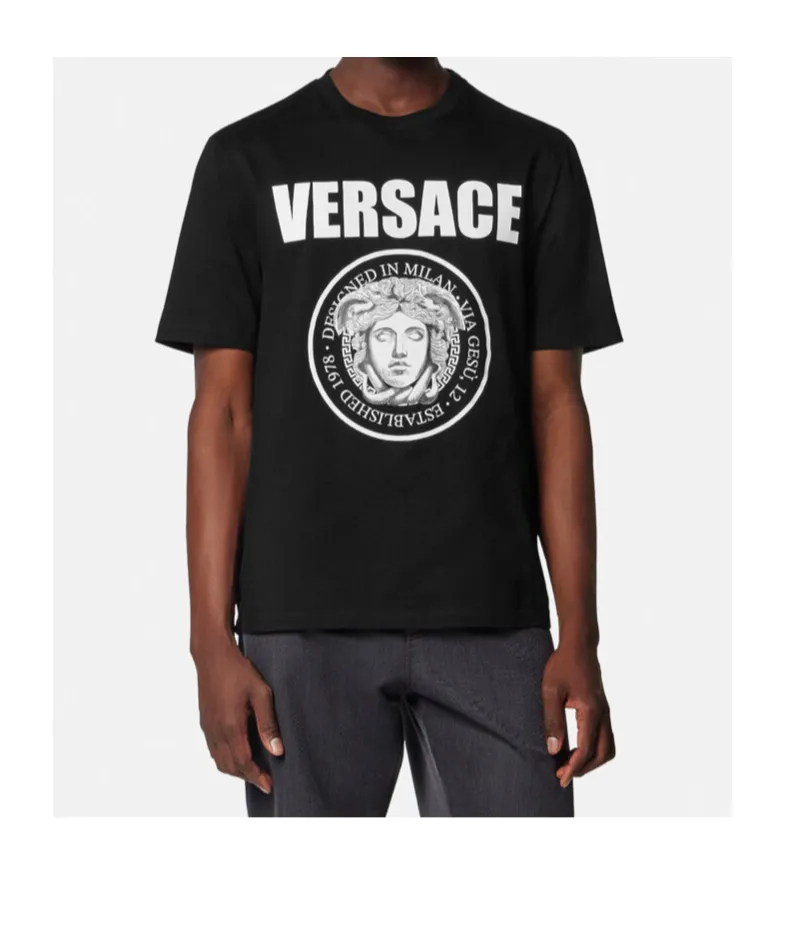 Versace Medusa Biggie Crewneck T-Shirt