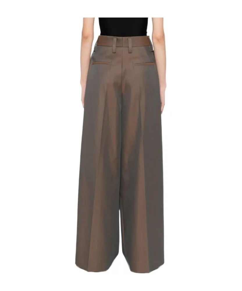 Wide-Leg Trousers