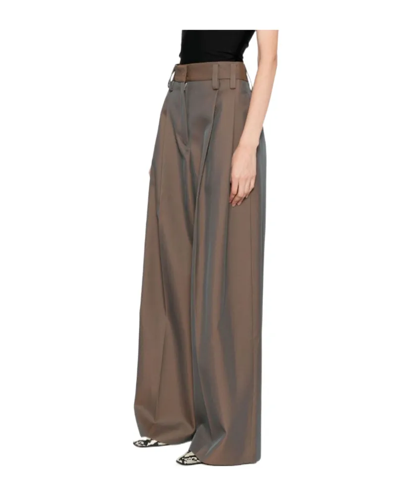 Wide-Leg Trousers