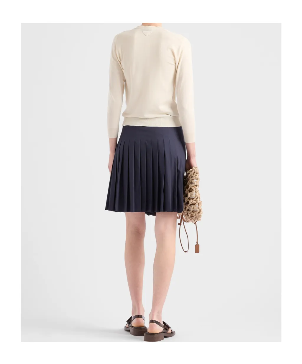 Prada Long Sleeved Knitted Cardigan
