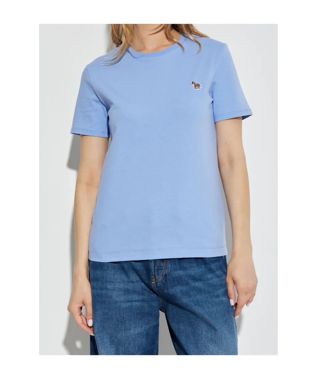 Ps Paul Smith Zebra Patch Crewneck T-Shirt