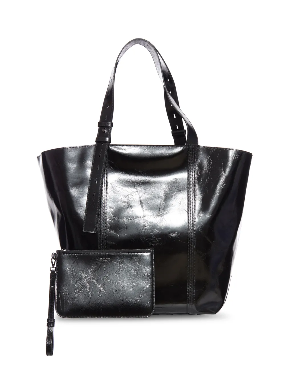 Golden Goose Deluxe Brand Logo Printed Tote Bag