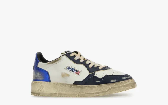 Leather Logo Sneakers