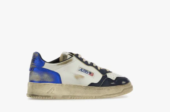 Leather Logo Sneakers