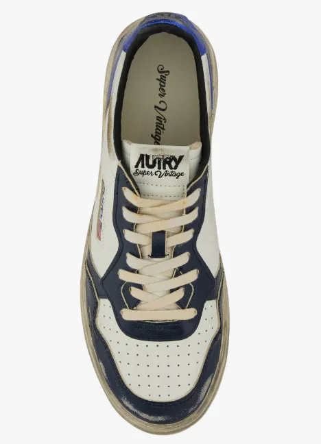 Leather Logo Sneakers