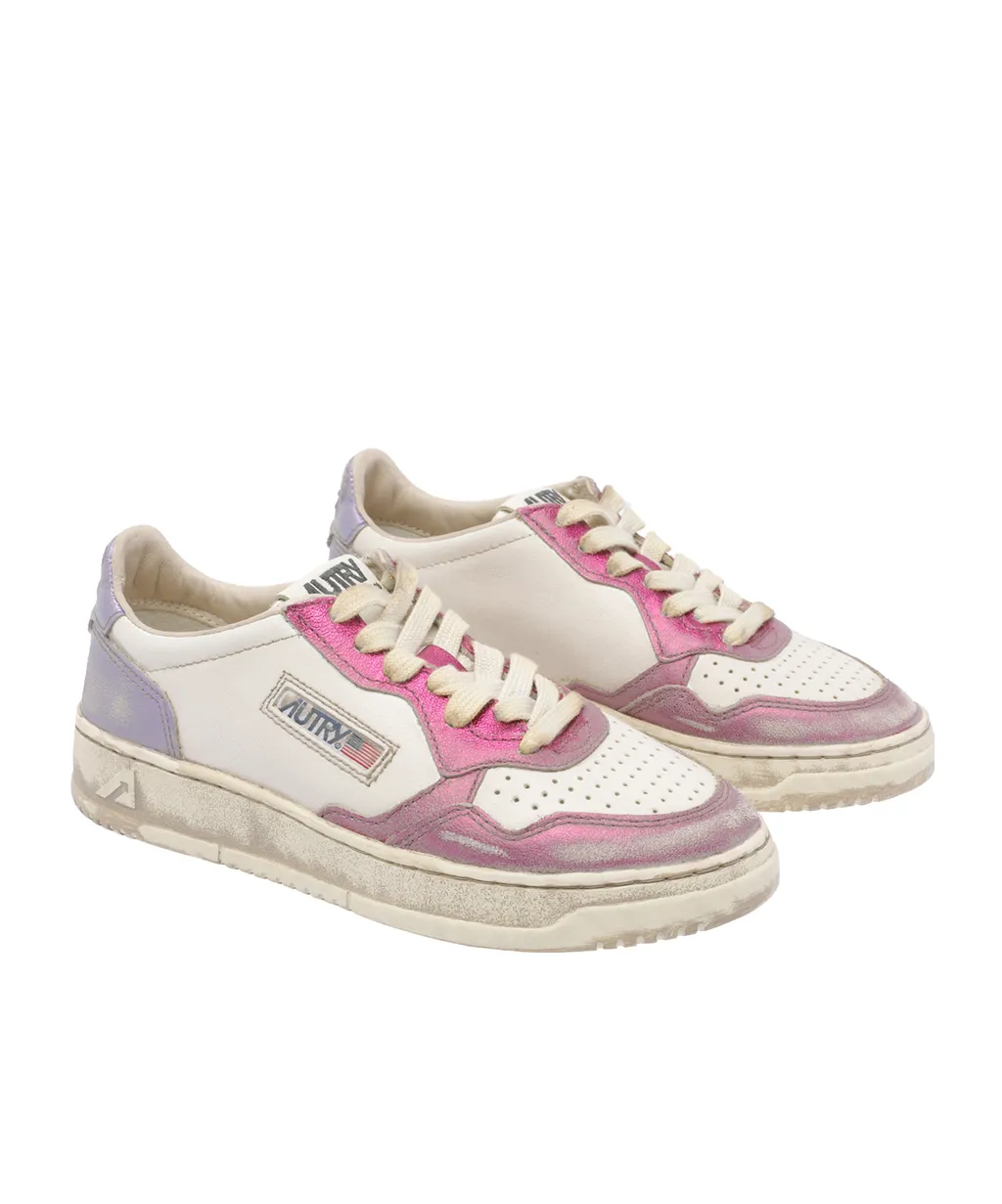 Medalist Super Vintage Leather Sneakers
