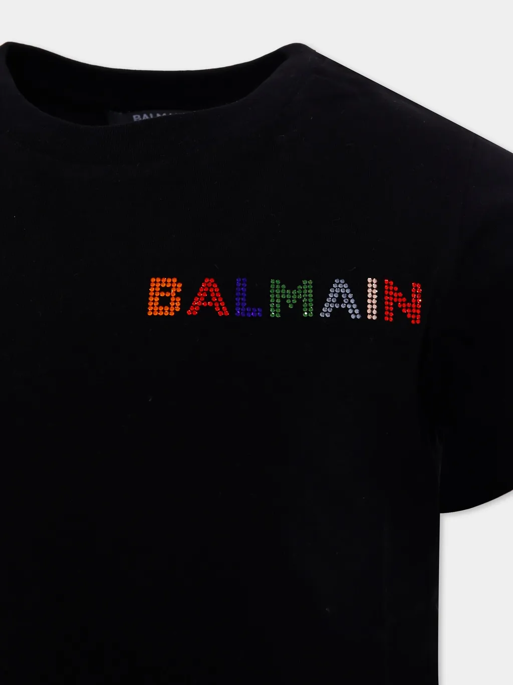 Balmain Kids Short-Sleeved Crewneck T-Shirt