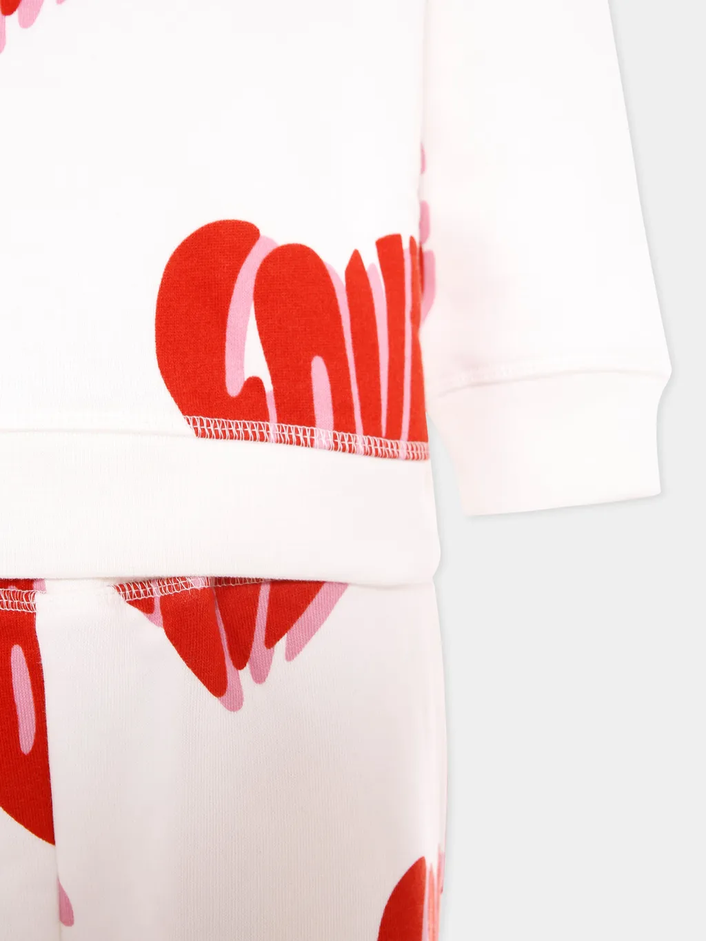 Ivory Suit With Love Writing