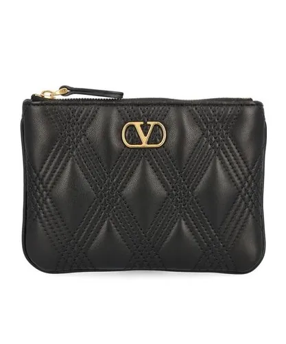 Valentino	Vlogo Signature Zip-Up Clutch Bag