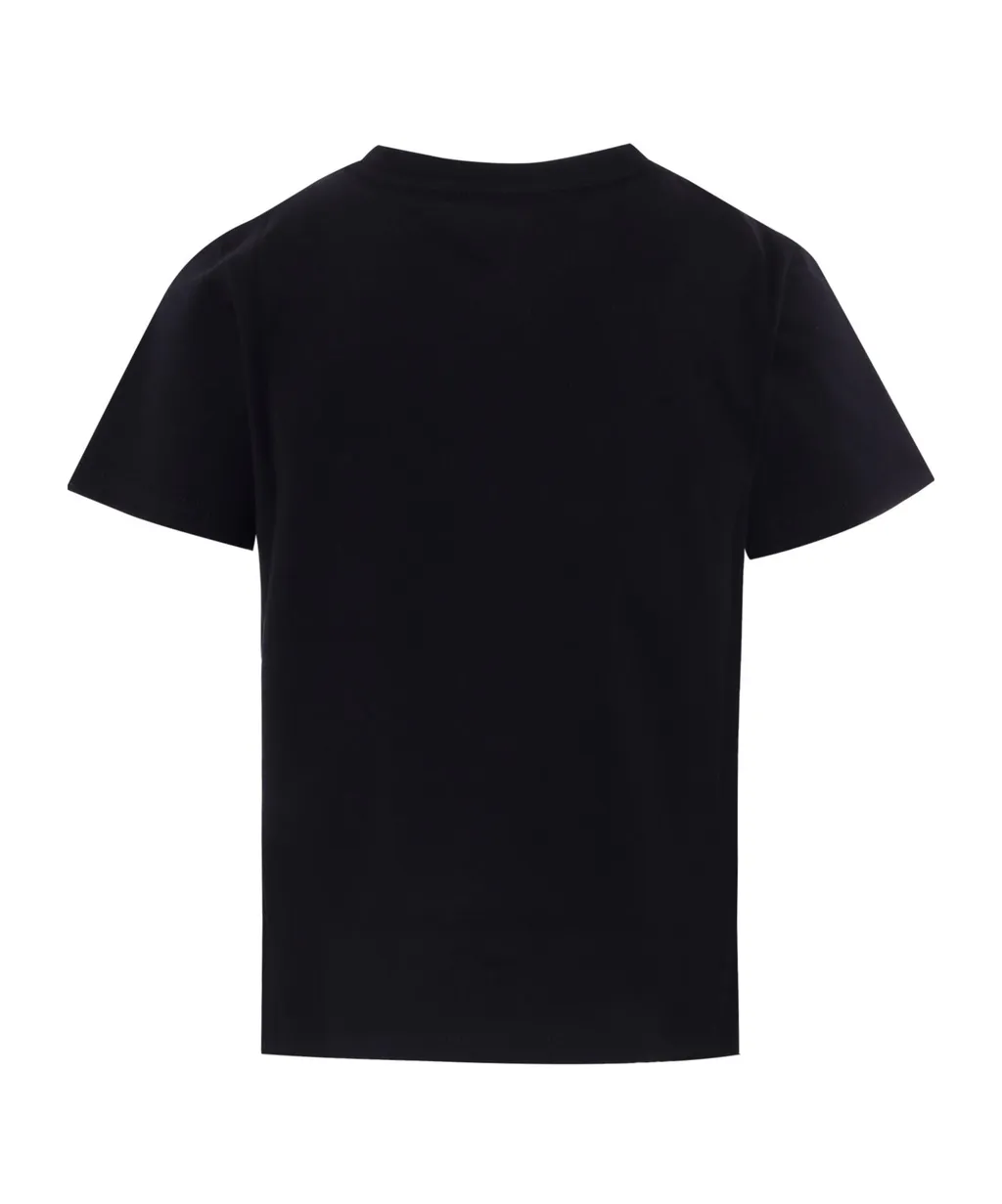 Balmain Kids Logo-Printed Crewneck T-Shirt
