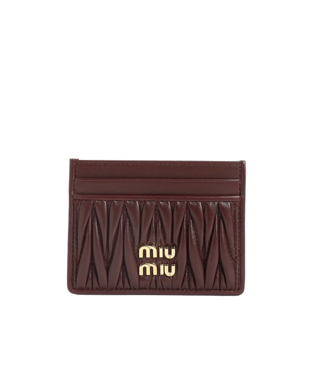 Miu Miu Logo-Lettering Cardholder