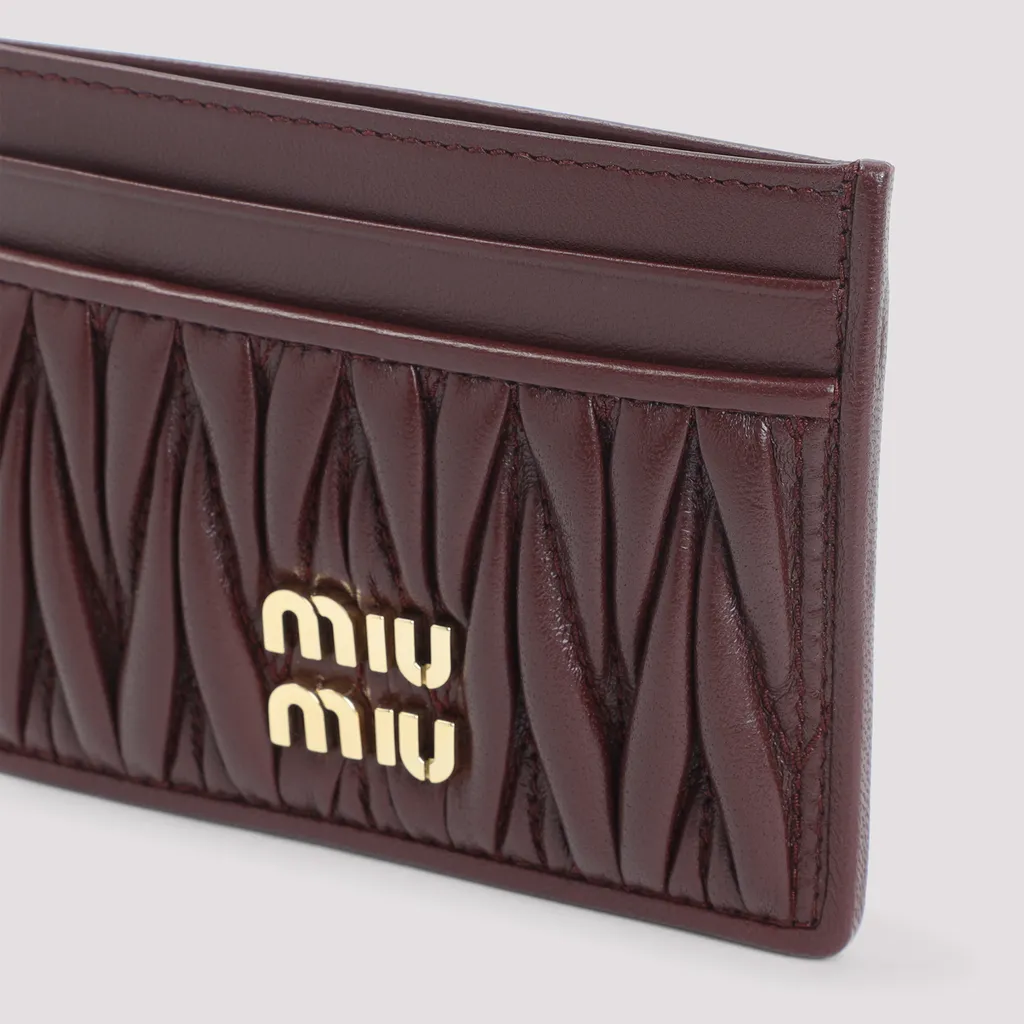 Miu Miu Logo-Lettering Cardholder