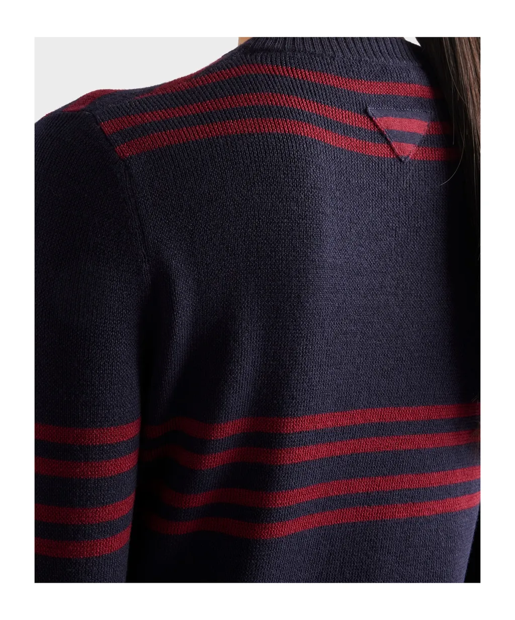Prada Striped Crewneck Jumper
