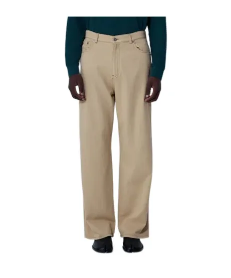 Miu Miu Logo-Embroidered Denim Jeans