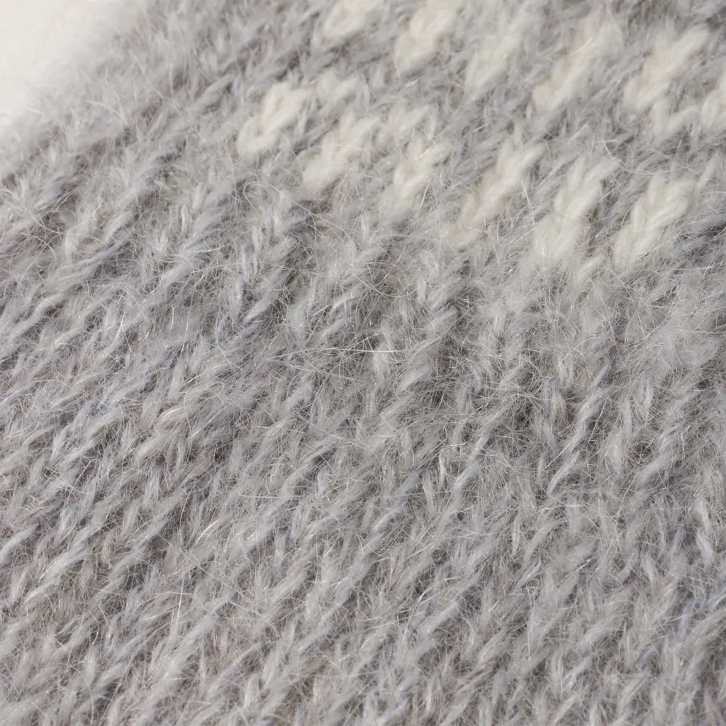 Miu Miu Logo-Intarsia Knitted Gloves