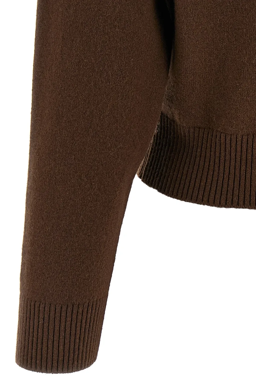 Zip-Up Cropped Cardigan