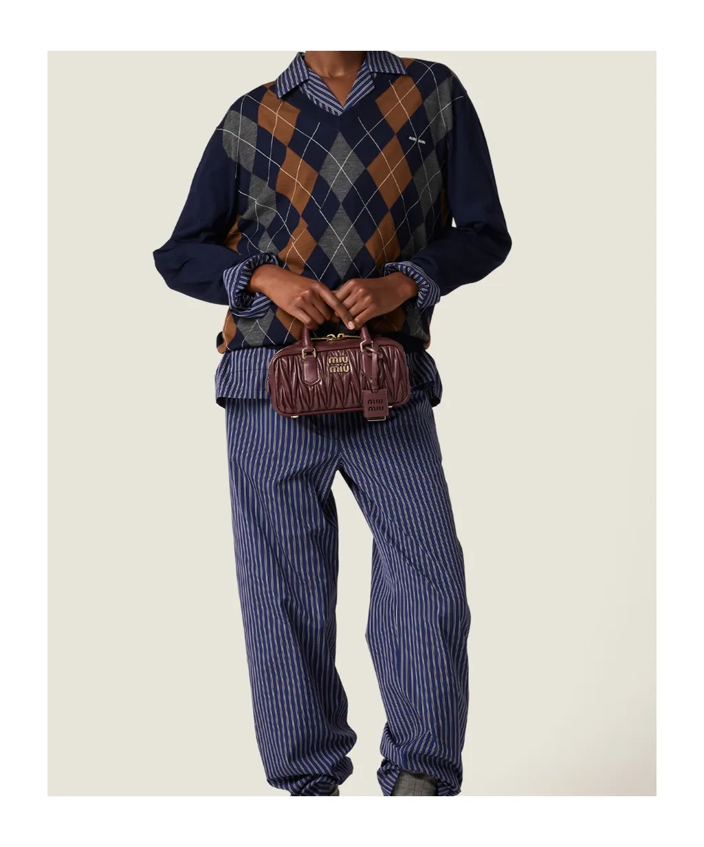 Arcadie Matelassé Nappa Leather Bag