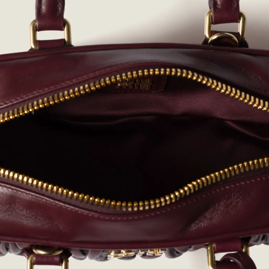 Arcadie Matelassé Nappa Leather Bag
