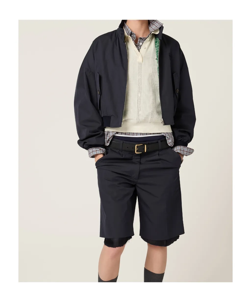 Cotton Knit Polo Shirt