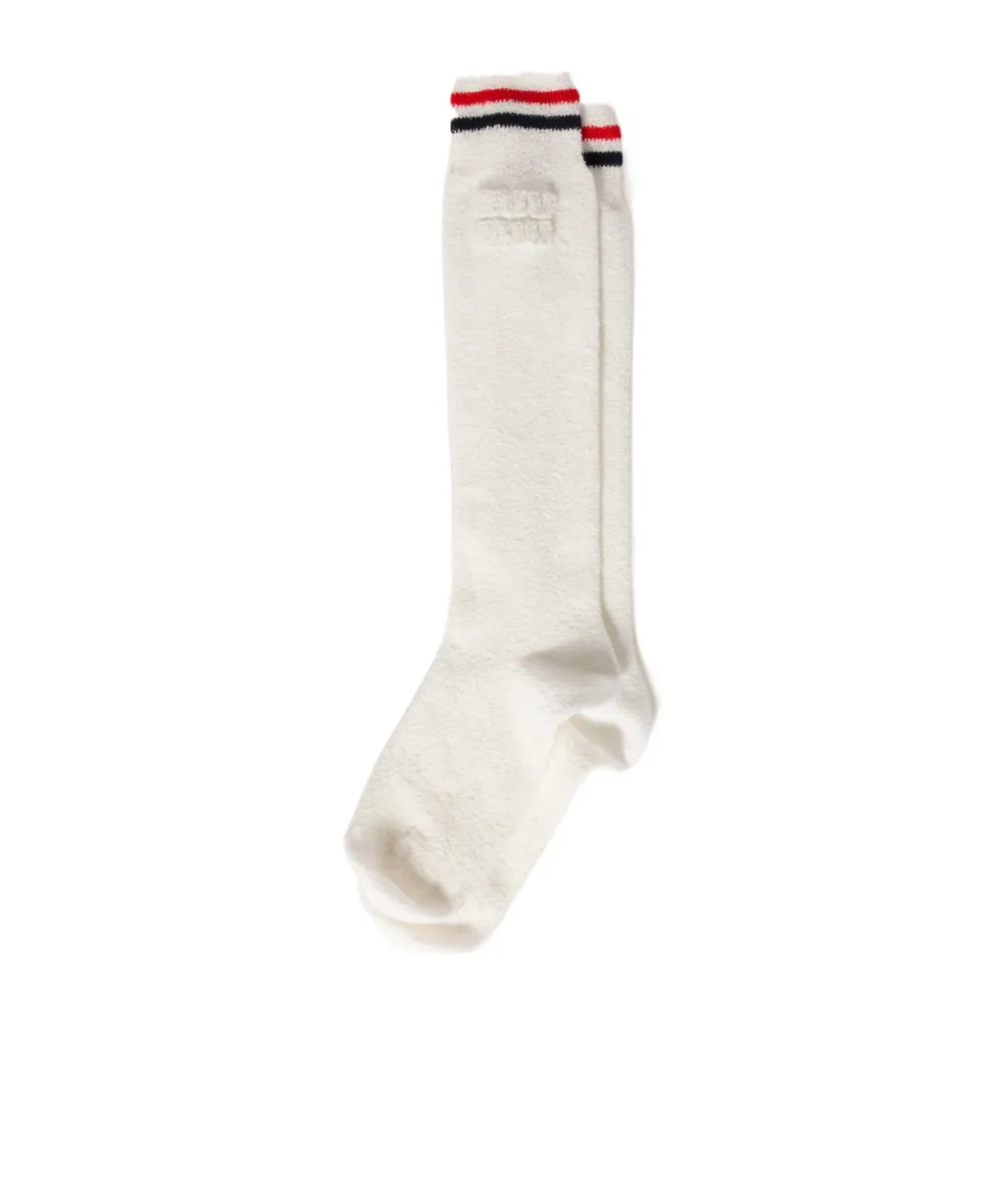 Miu Miu Stripe Detailed Socks